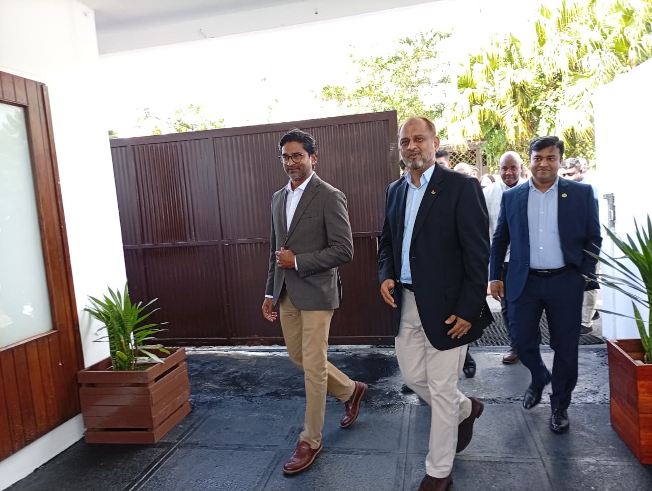 Minister visit FSM CIEL Textile